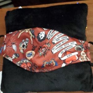 Tattoo Montage on red backdrop 😷 hot item new